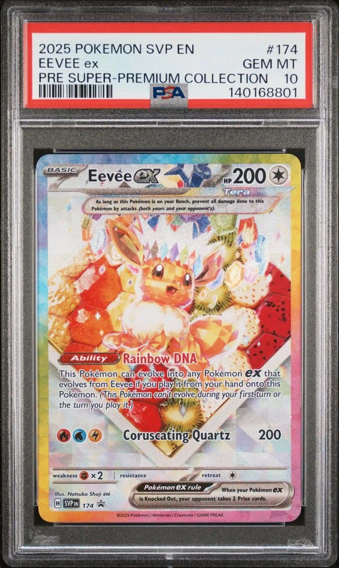 Eevee EX, PSA 10