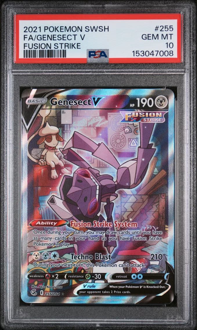 Full Art/Genesect V, PSA 10