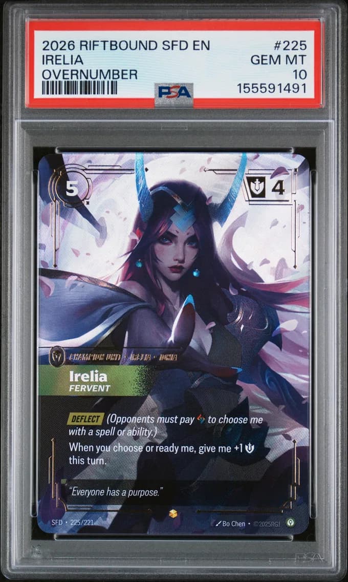 Irelia - Fervent, PSA 10