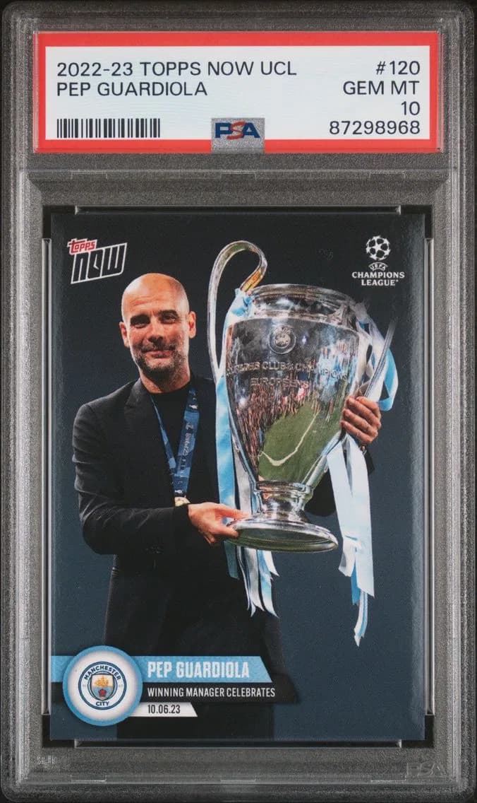 Pep Guardiola, PSA 10