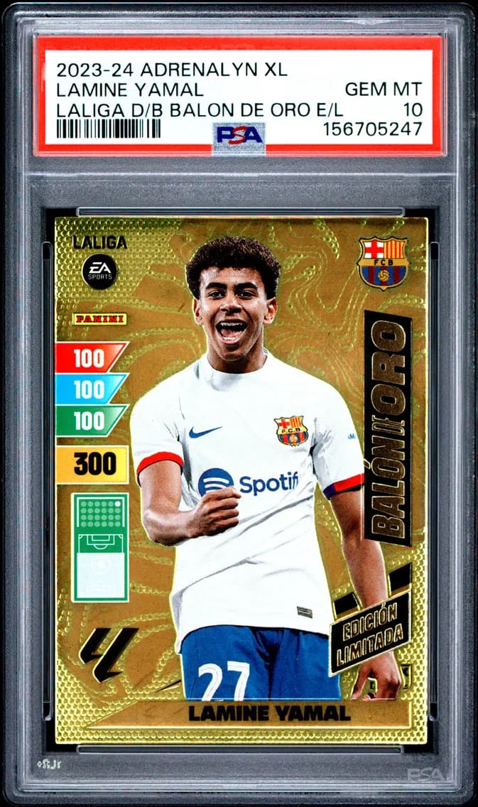 Lamine Yamal, PSA 10