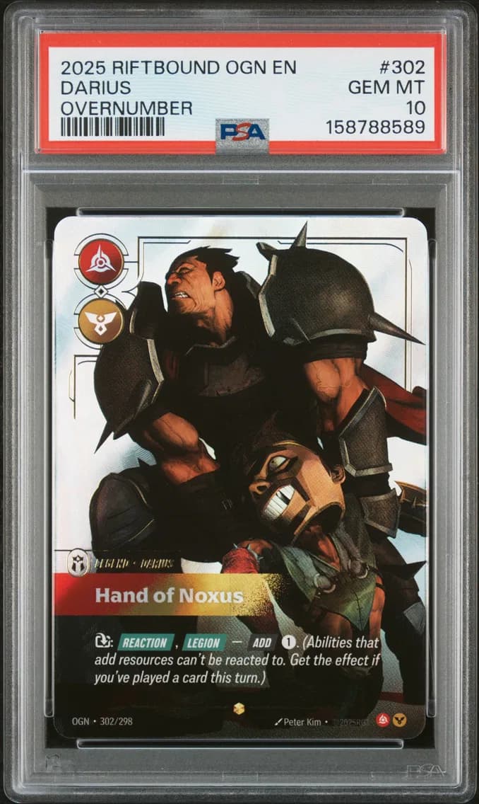 Darius - Hand of Noxus, PSA 10
