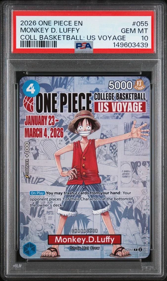 Monkey D. Luffy, PSA 10