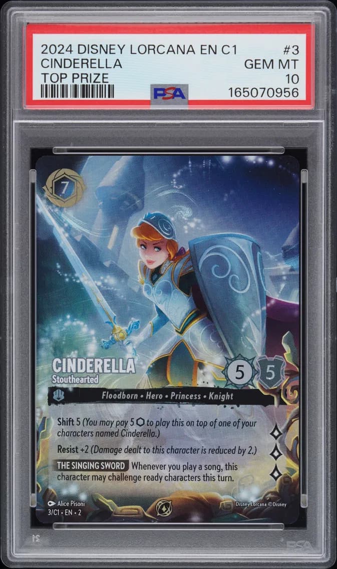 Cinderella - Stouthearted, PSA 10