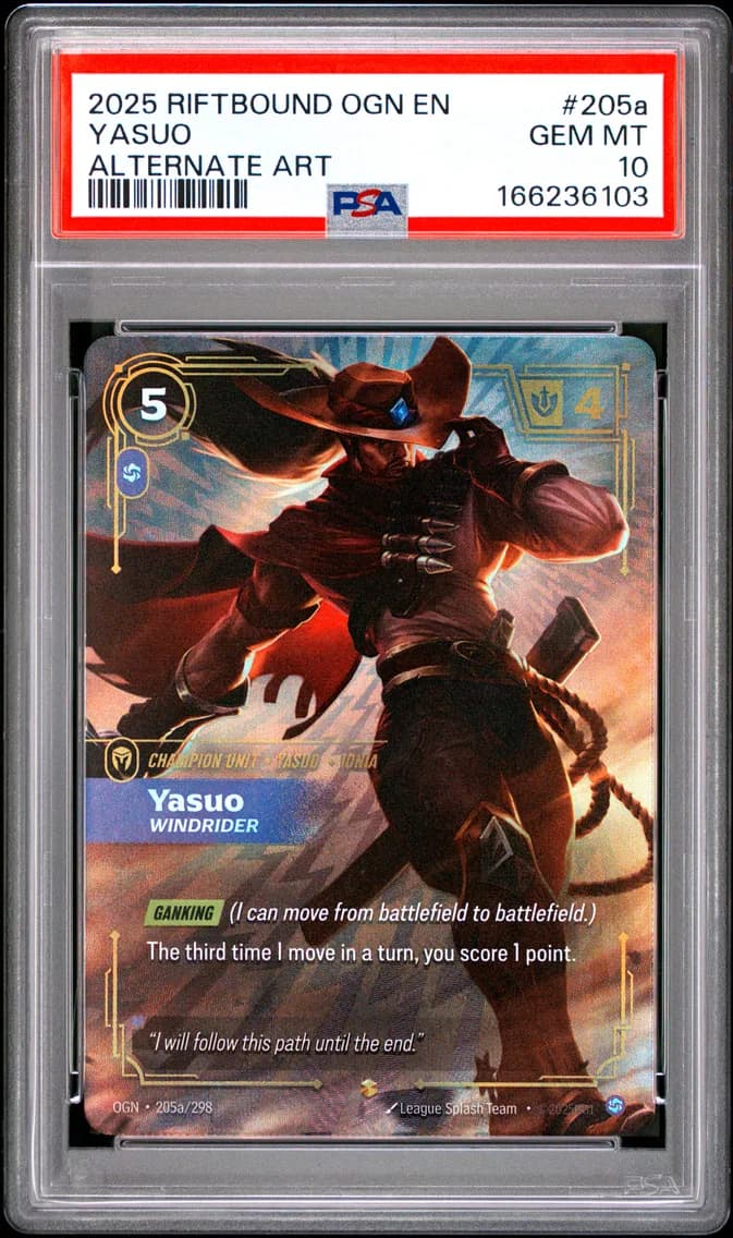 Yasuo - Windrider, PSA 10