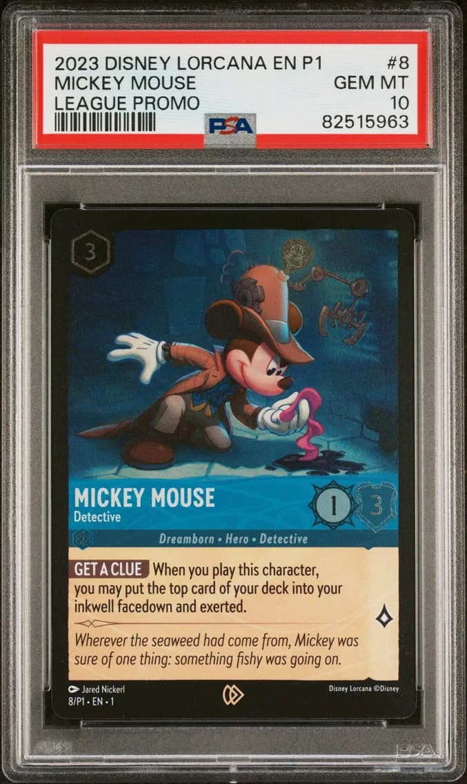 Mickey Mouse - Detective, PSA 10