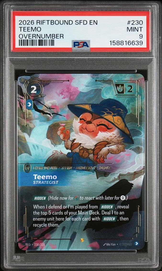 Teemo - Strategist, PSA 9