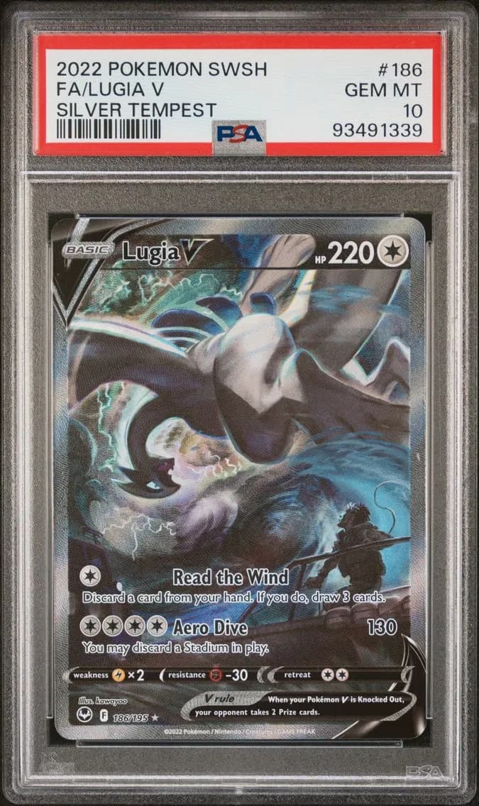 Full Art/Lugia V, PSA 10