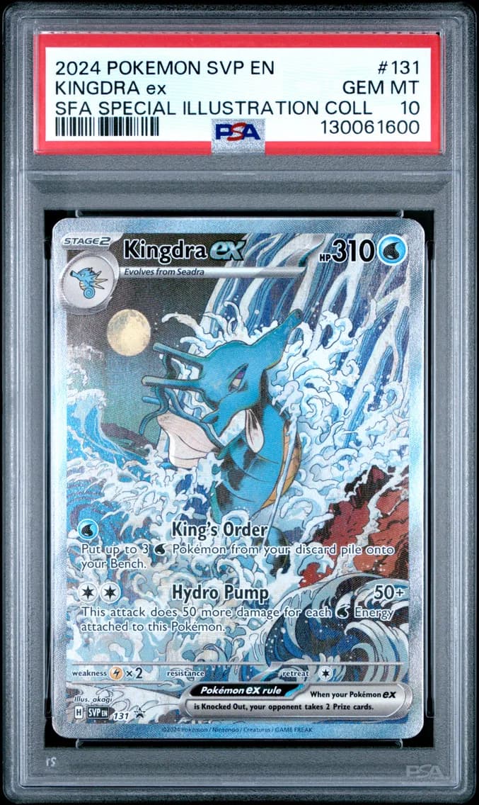 Kingdra EX, PSA 10
