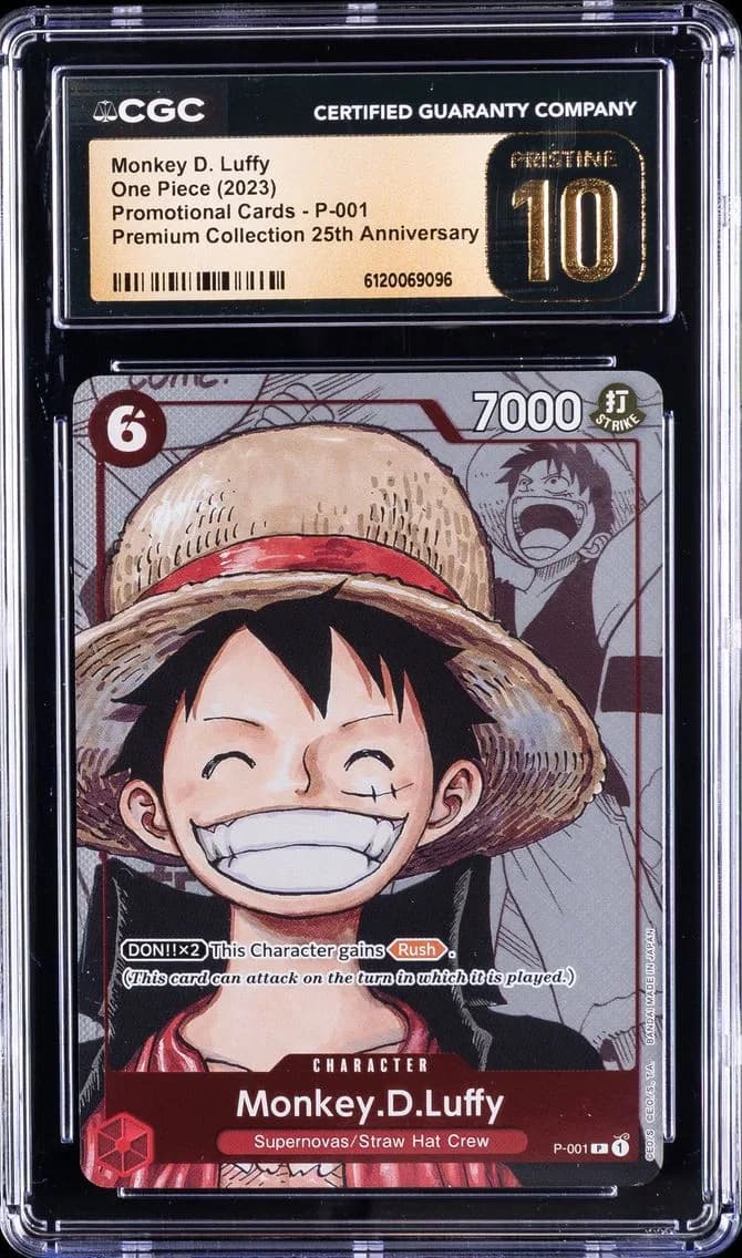 Monkey D. Luffy, CGC Pristine 10