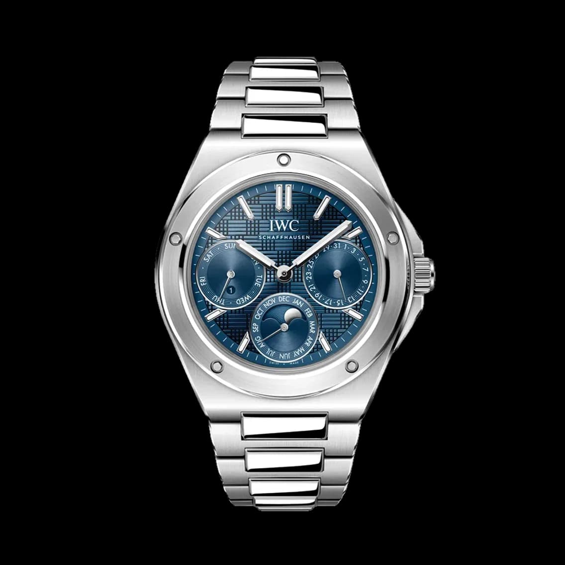 IWC Ingenieur Perpetual Calendar 41mm - Blue on Bracelet, TEDDY BALDASSARRE 10