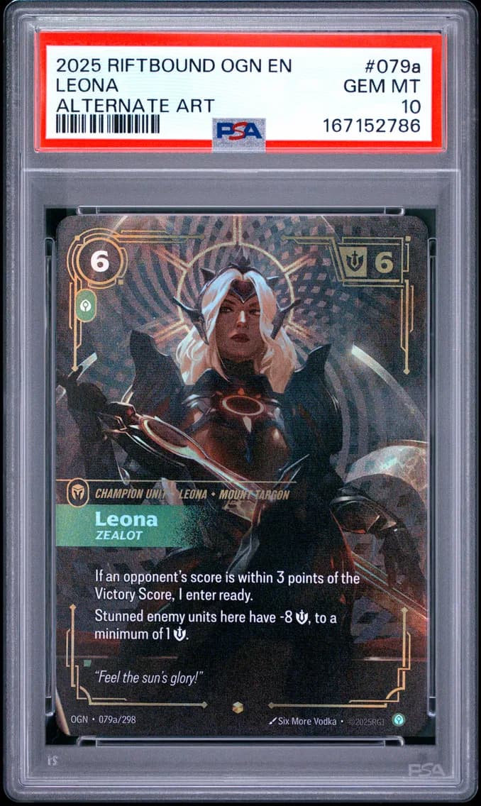 Leona - Zealot, PSA 10