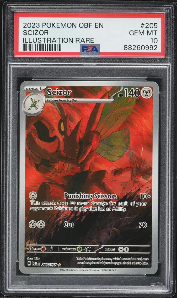 Scizor, PSA 10