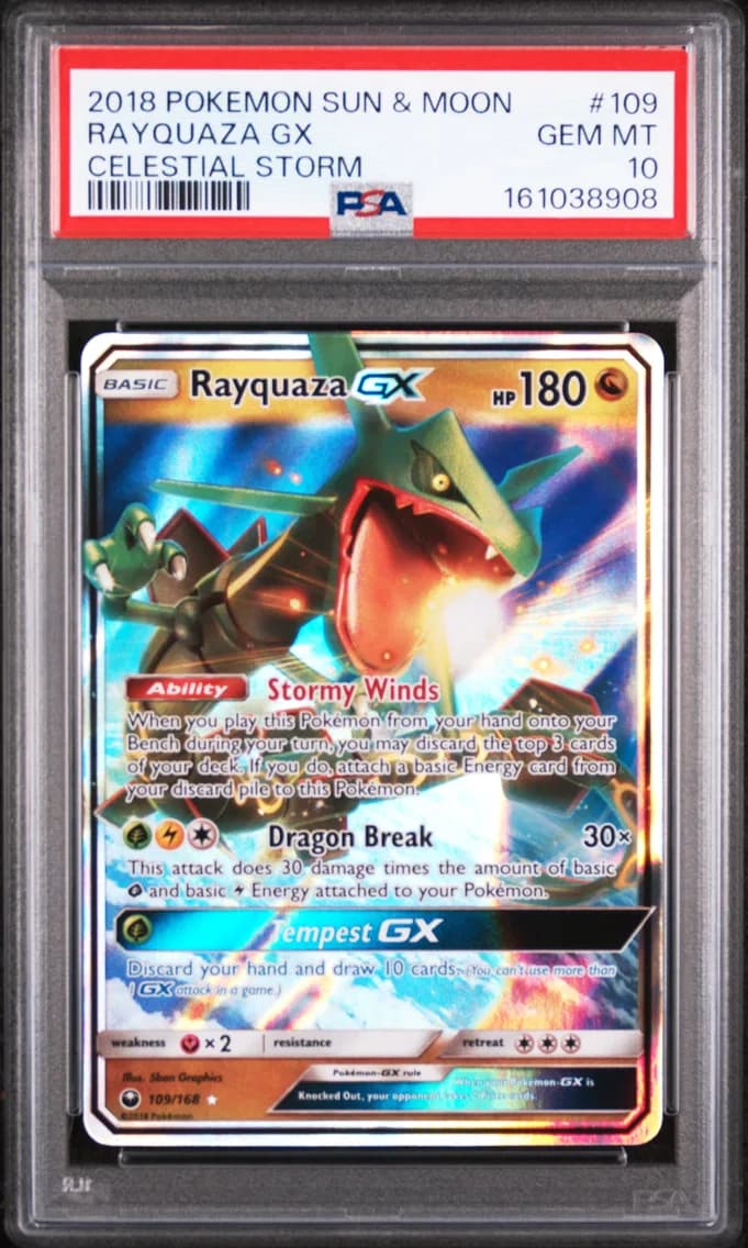 Rayquaza GX, PSA 10