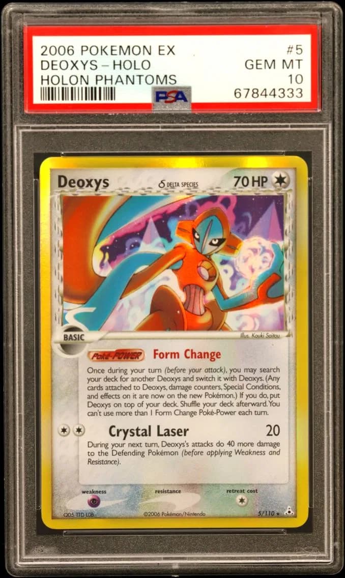 Deoxys-Holo, PSA 10