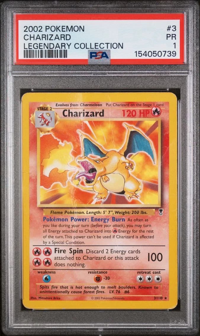 Charizard, PSA 1