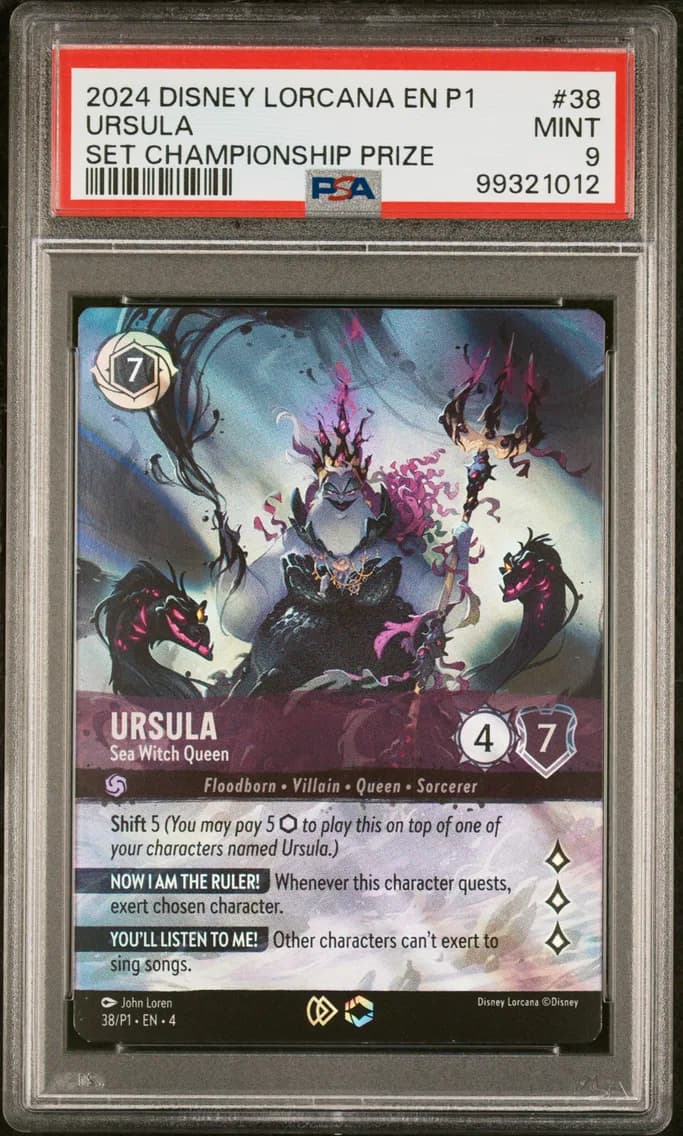 Ursula - Sea Witch Queen, PSA 9