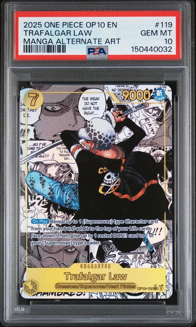 Trafalgar Law, PSA 10