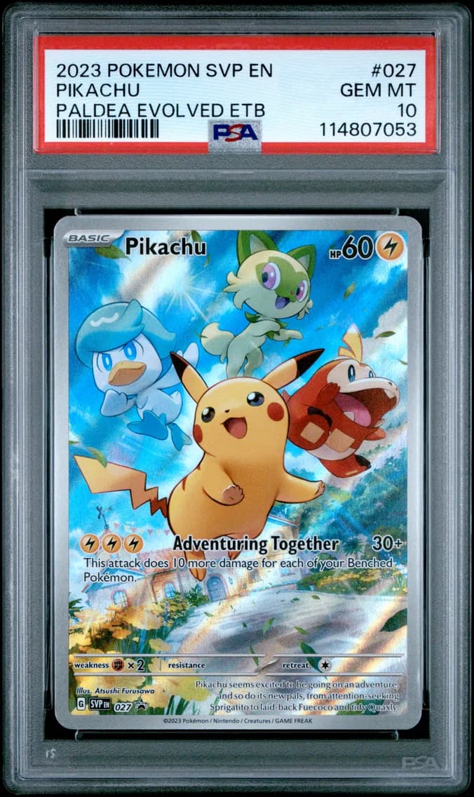Pikachu, PSA 10
