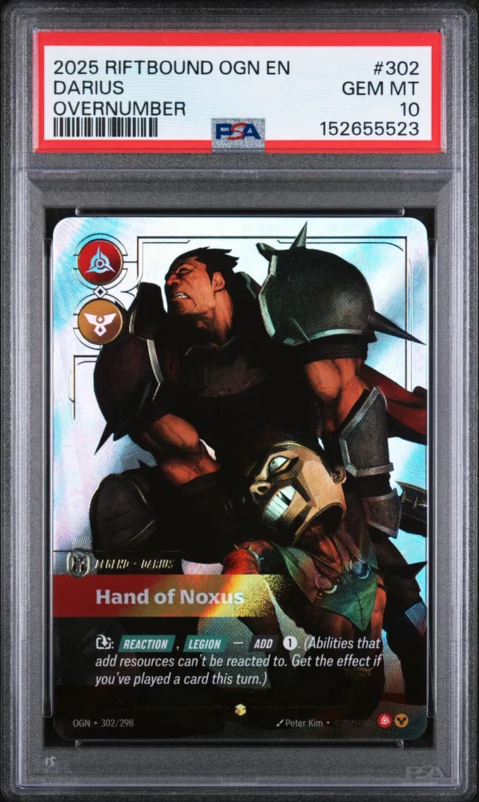 Darius - Hand of Noxus, PSA 10