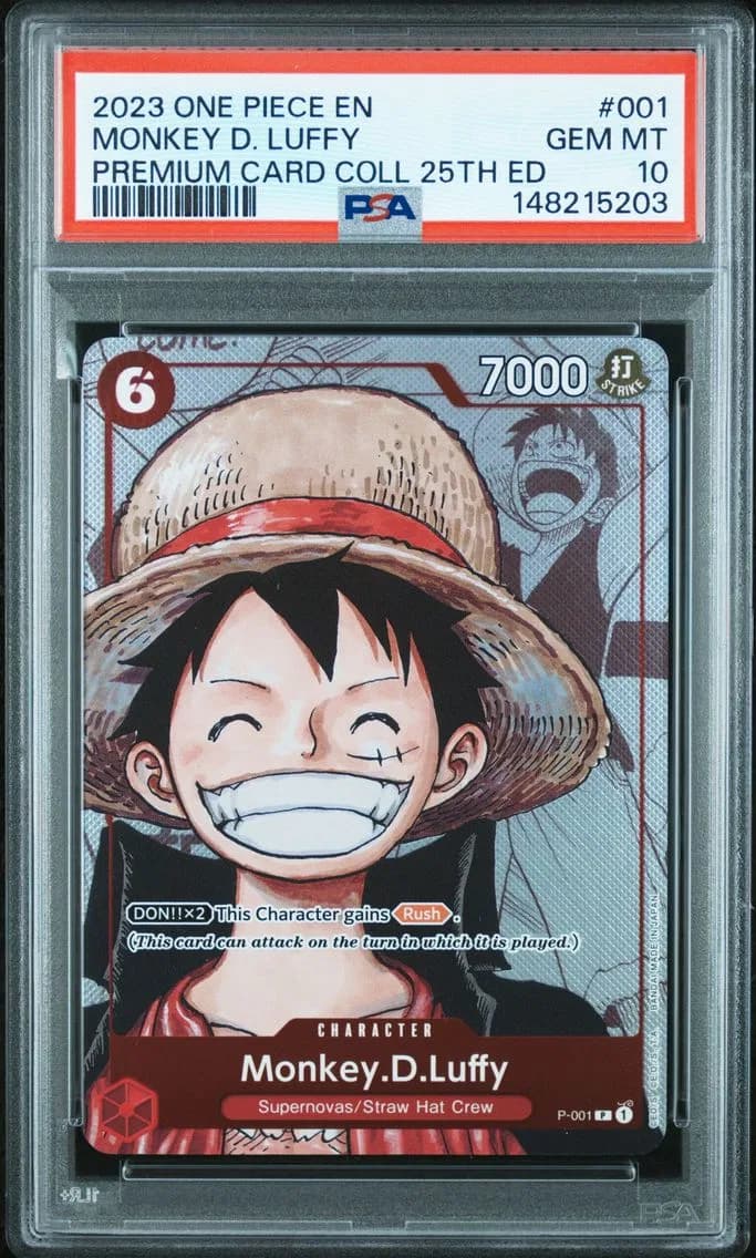 Monkey D. Luffy, PSA 10