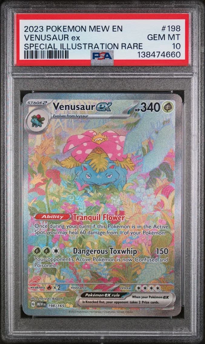 Venusaur EX, PSA 10