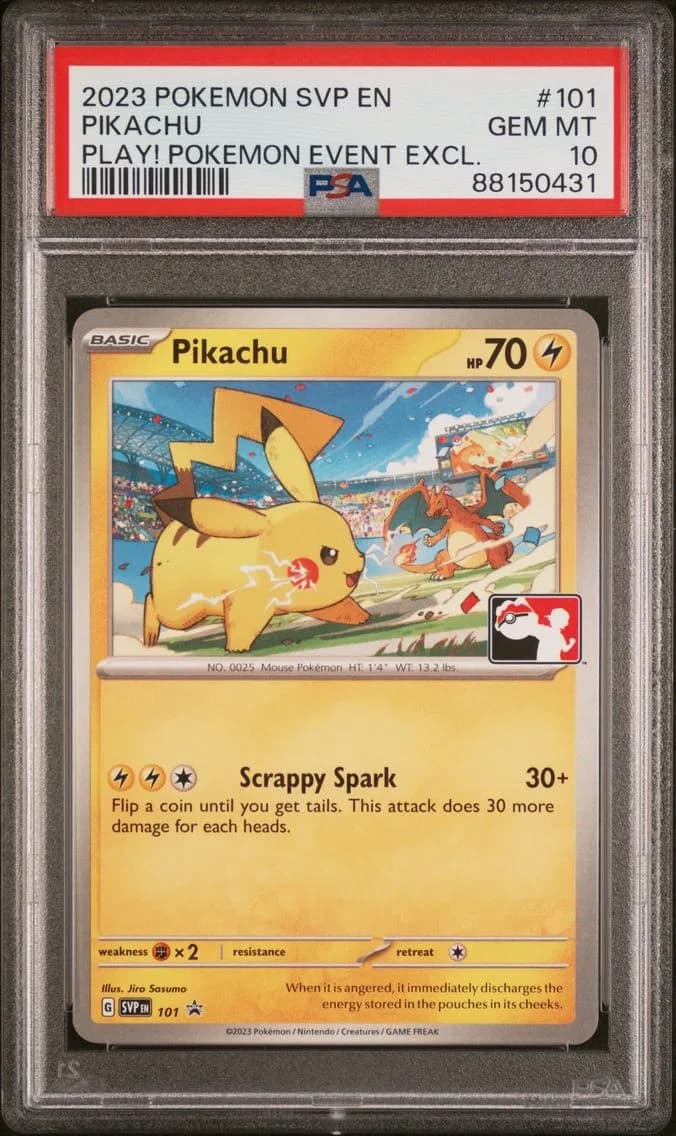 Pikachu, PSA 10