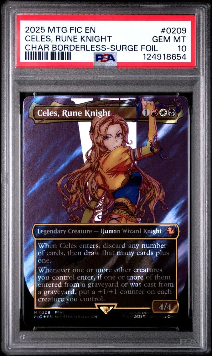 Celes, Rune Knight, PSA 10