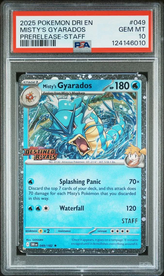 Misty's Gyarados, PSA 10