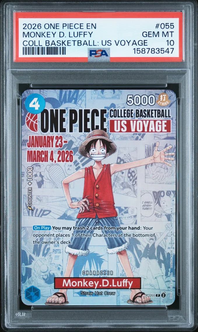 Monkey D. Luffy, PSA 10
