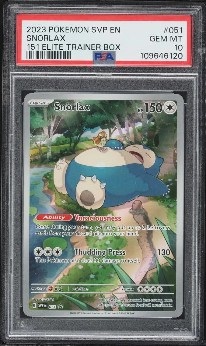Snorlax, PSA 10