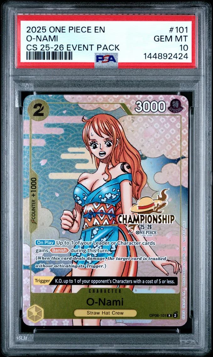 O-Nami, PSA 10