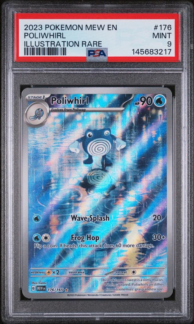 Poliwhirl, PSA 9