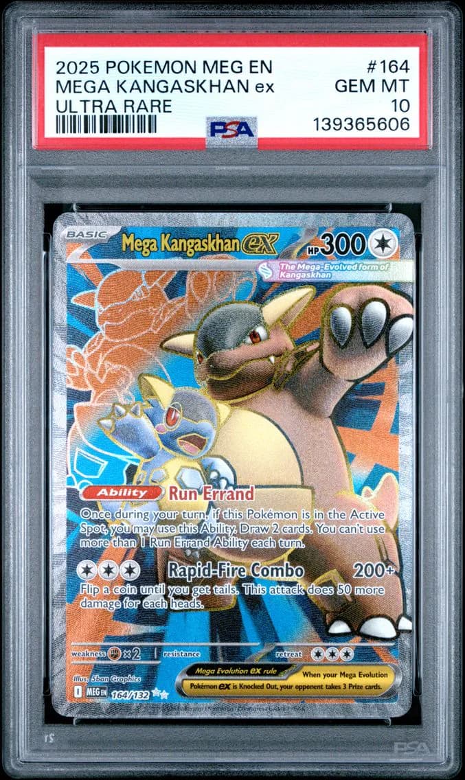Mega Kangaskhan EX, PSA 10