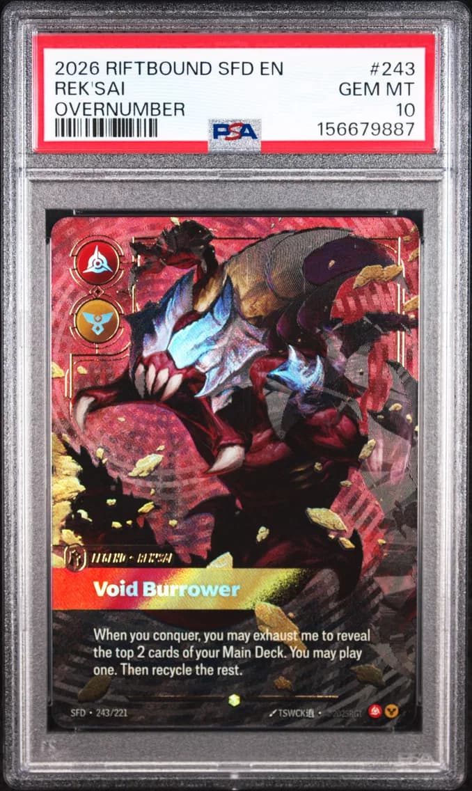 Rek'Sai - Void Burrower, PSA 10