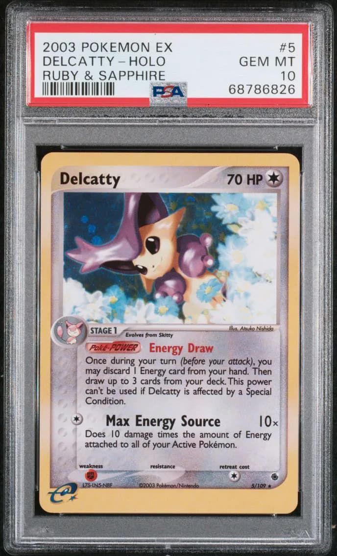 Delcatty-Holo, PSA 10