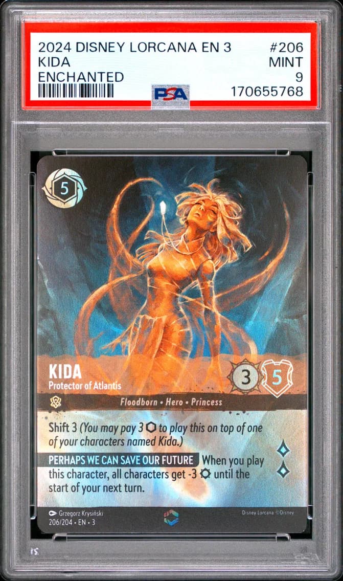 Kida - Protector of Atlantis, PSA 9