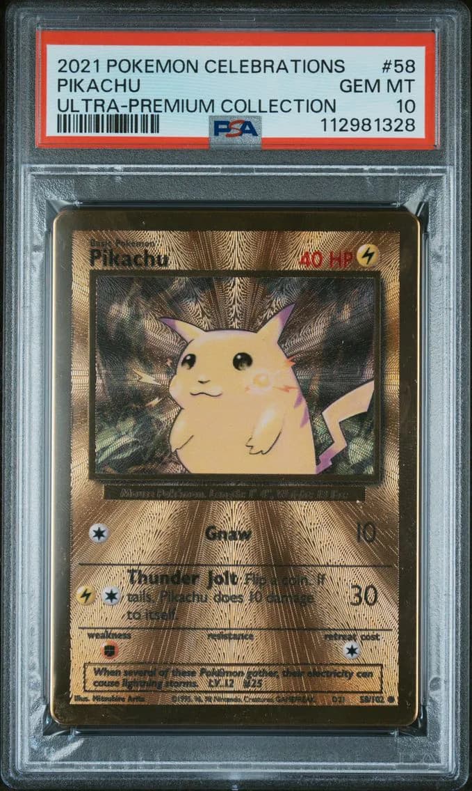 Pikachu, PSA 10
