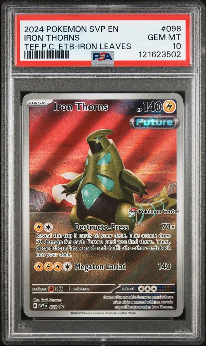 Iron Thorns, PSA 10