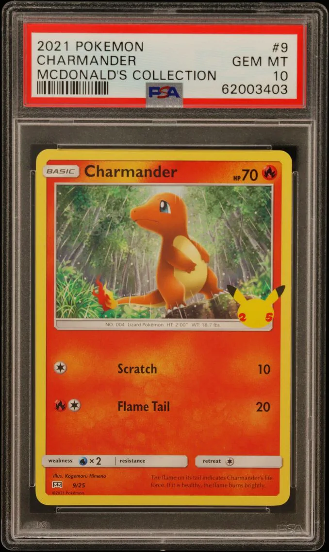 Charmander, PSA 10