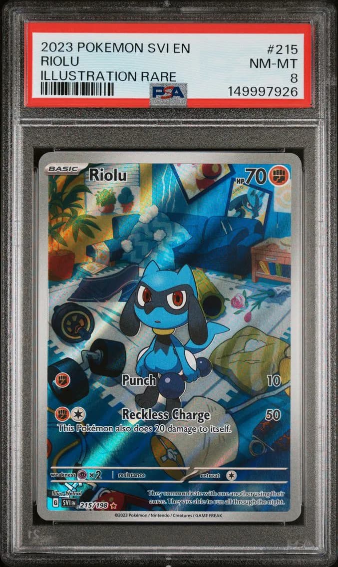 Riolu, PSA 8