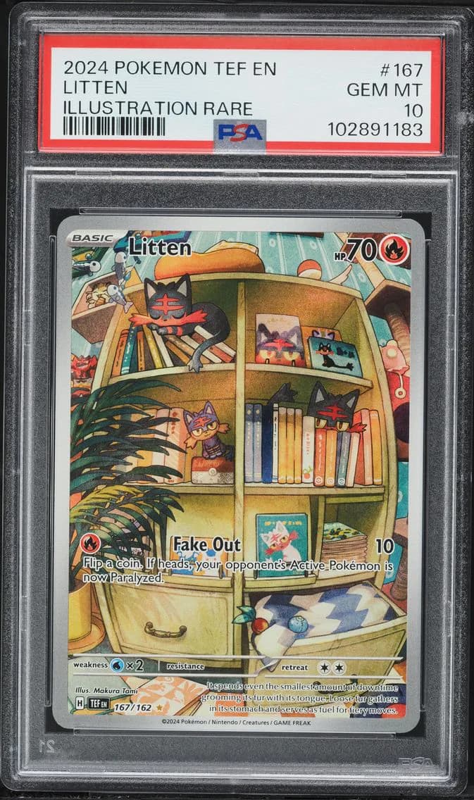 Litten, PSA 10