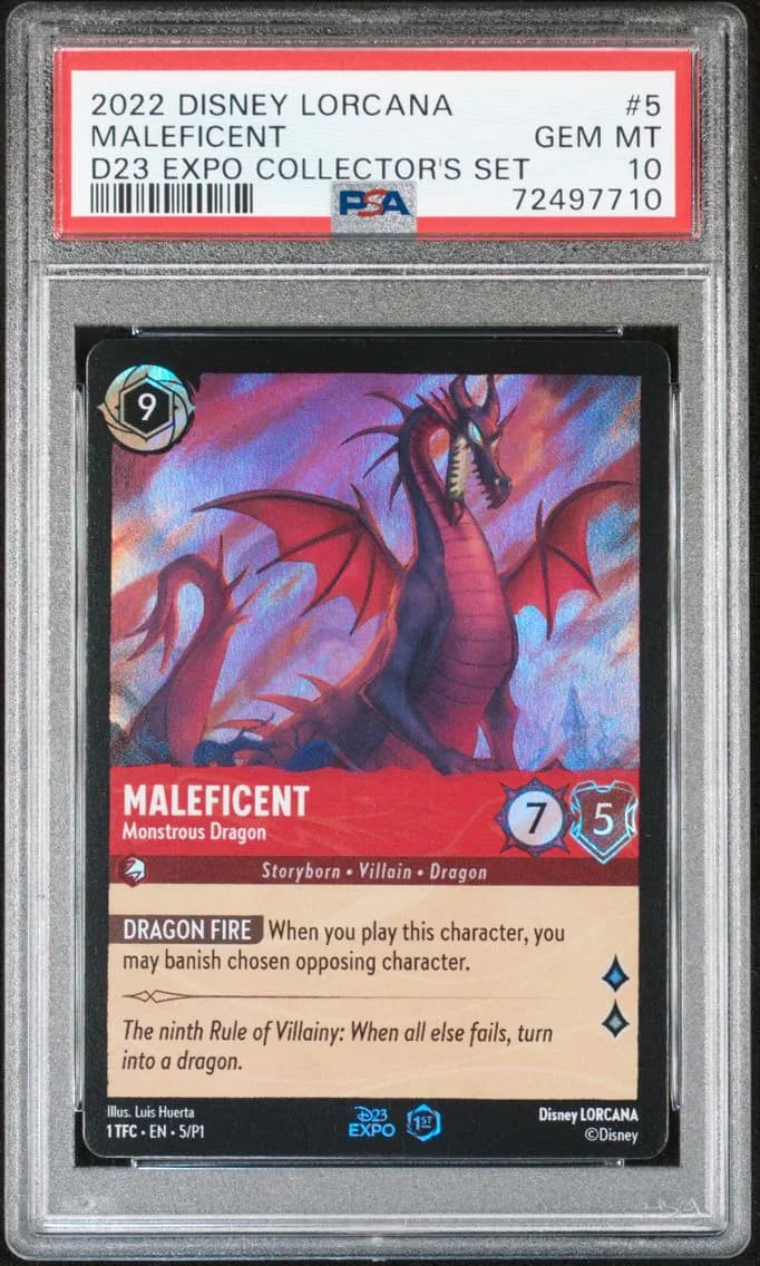 Maleficent - Monstrous Dragon, PSA 10