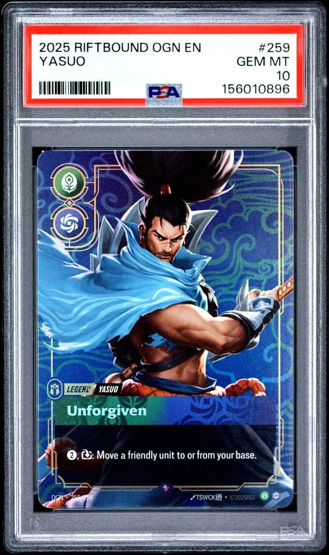 Yasuo - Unforgiven, PSA 10