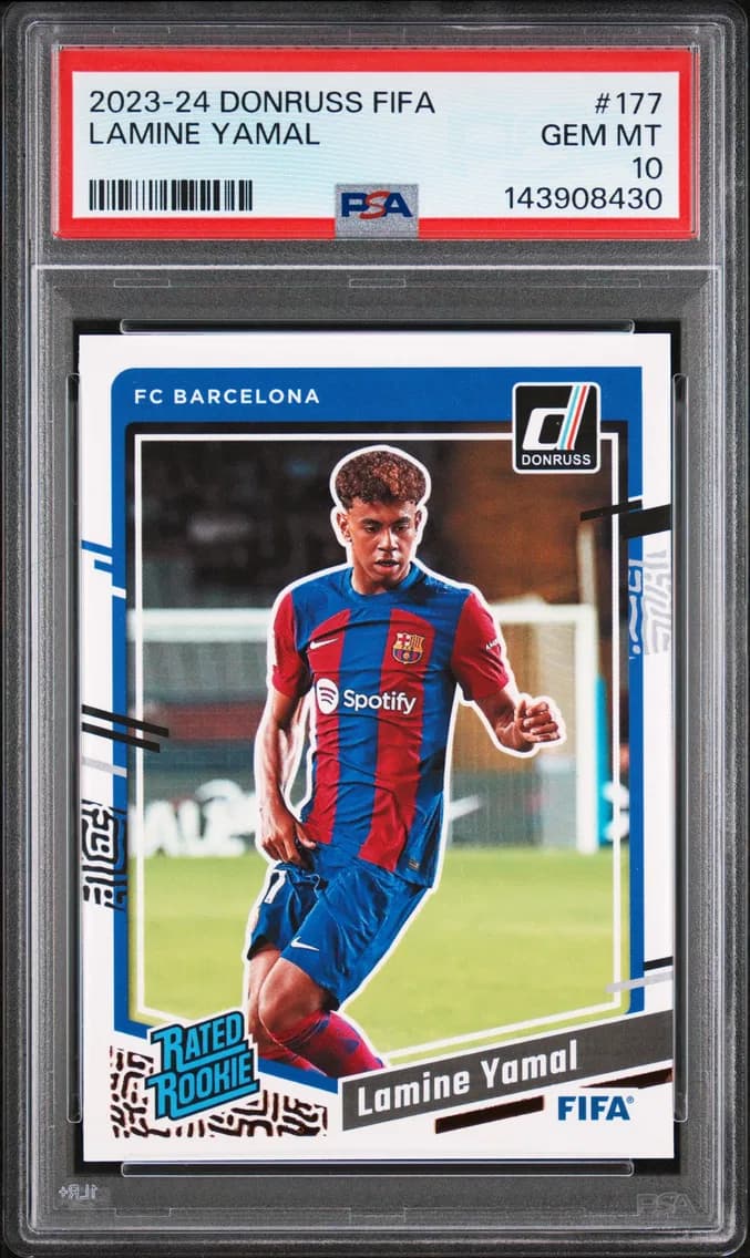 Lamine Yamal, PSA 10