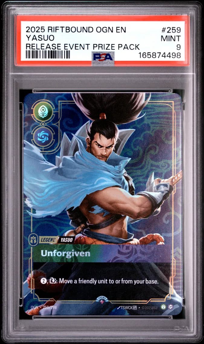 Yasuo - Unforgiven, PSA 9