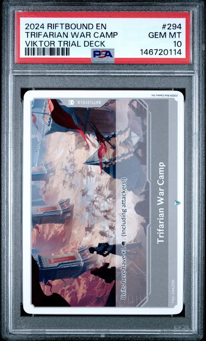 TRIFARIAN WAR CAMP, PSA 10
