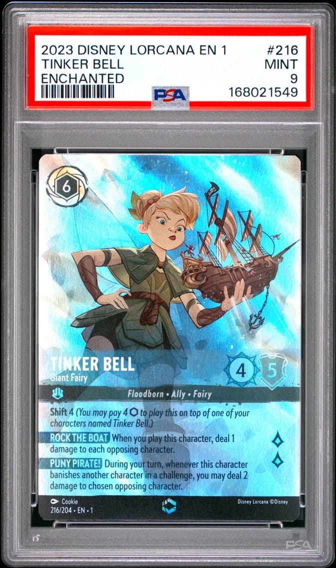 TINKER BELL, PSA 9