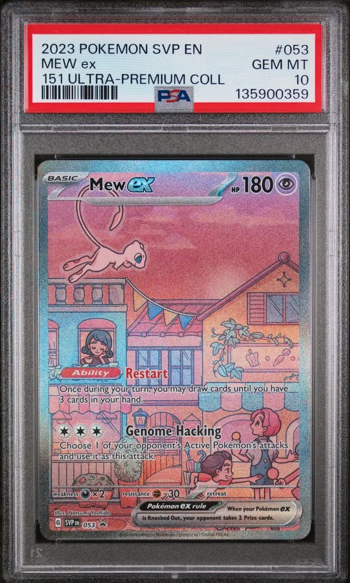 Mew EX, PSA 10