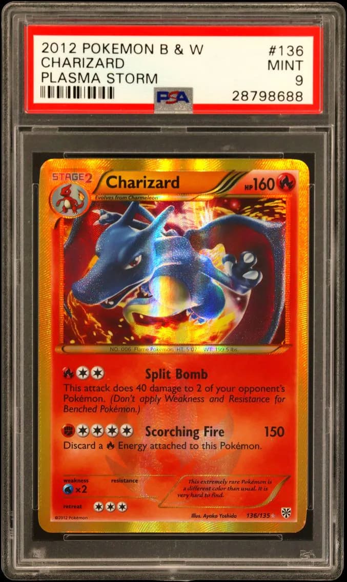 Charizard, PSA 9